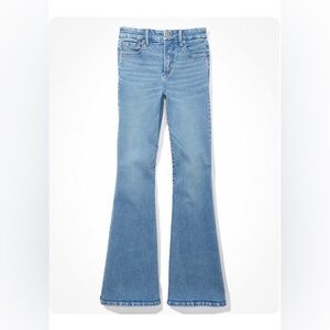 American Eagle Luxe Super High-Wasted Flare Jean